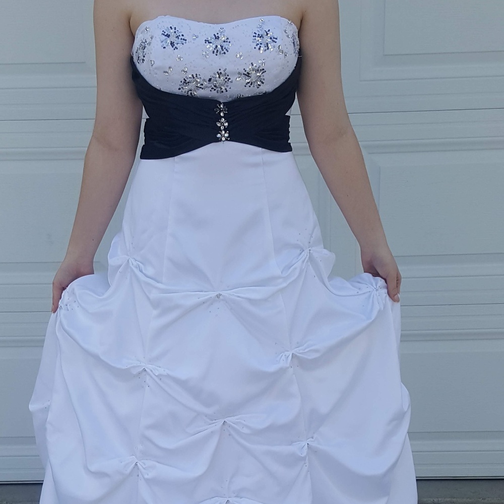 White Prom Dress